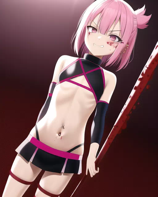 Loli kunoichi assassin