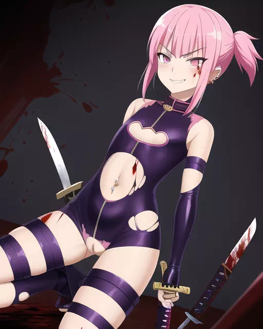 Loli kunoichi assassin