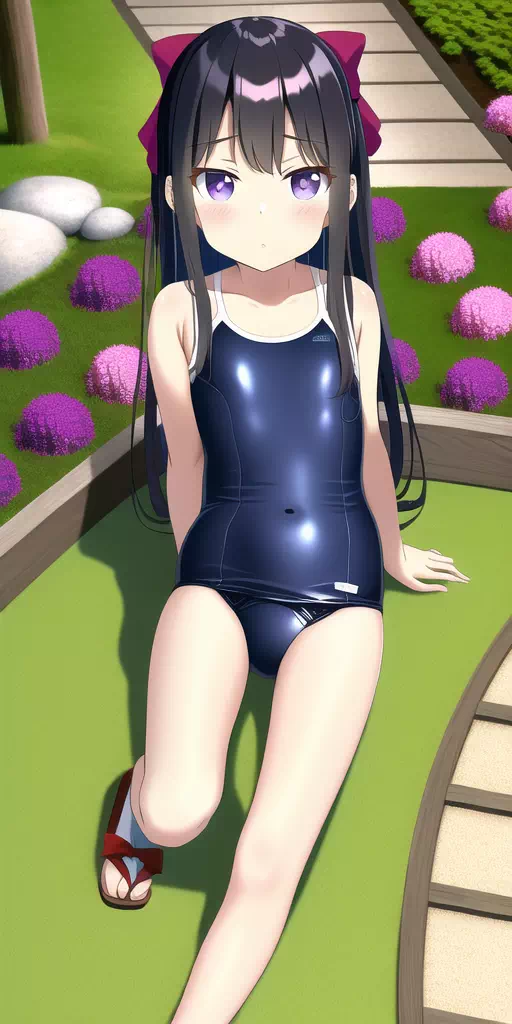 Me in school swimsuit