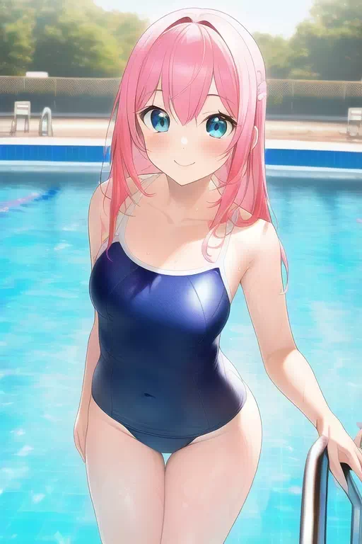 スク水の女の子