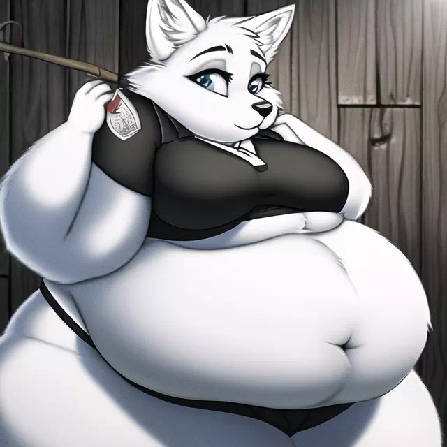 novelAI fat kemo fox girl