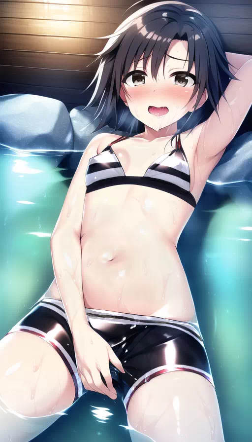 Makoto – Lewd in Swimsuit