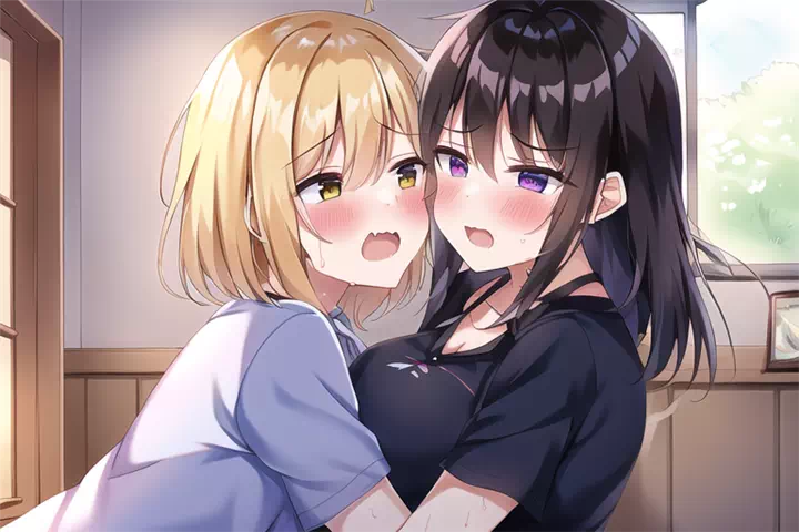 女二人で共同百合生活もの