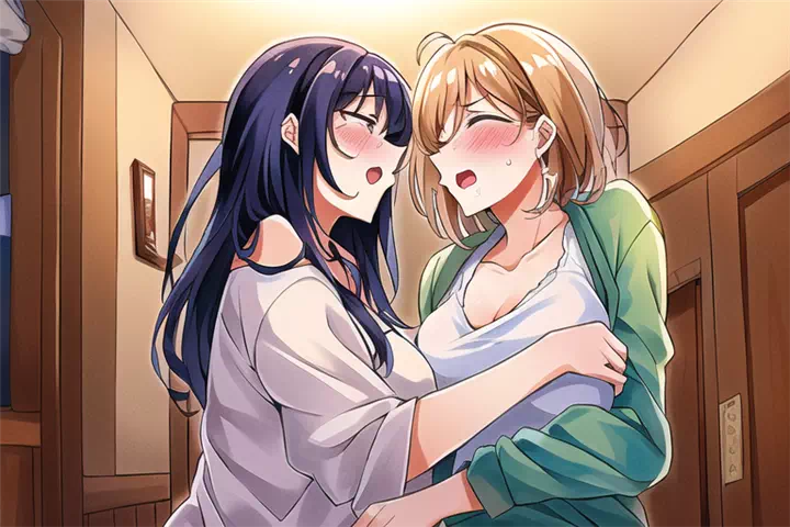 女二人で共同百合生活もの