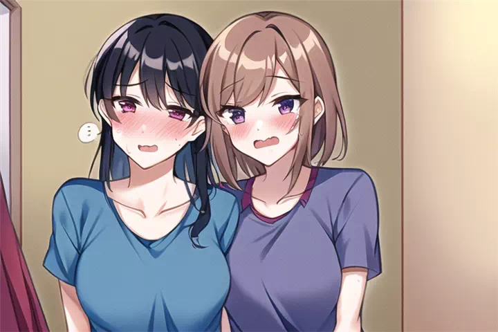 女二人で共同百合生活もの3