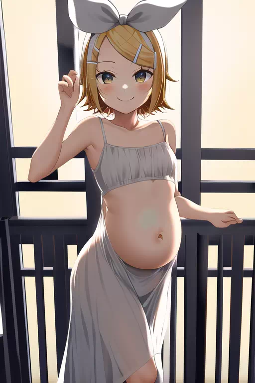 Rin’s pregnancy 3rd photo-shot