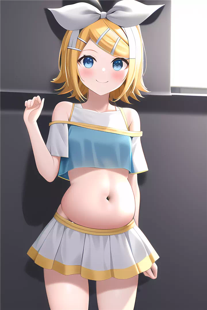 Rin’s pregnancy 3rd photo-shot