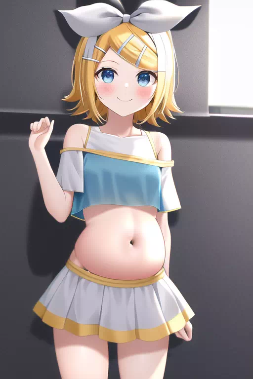 Rin’s pregnancy 3rd photo-shot