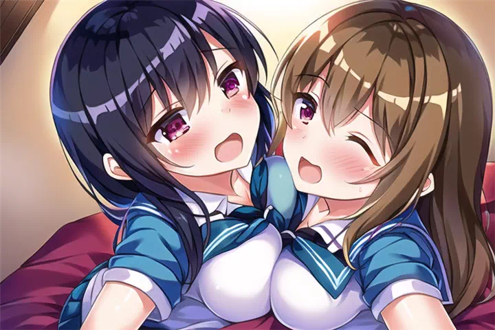 女二人で共同百合生活もの4