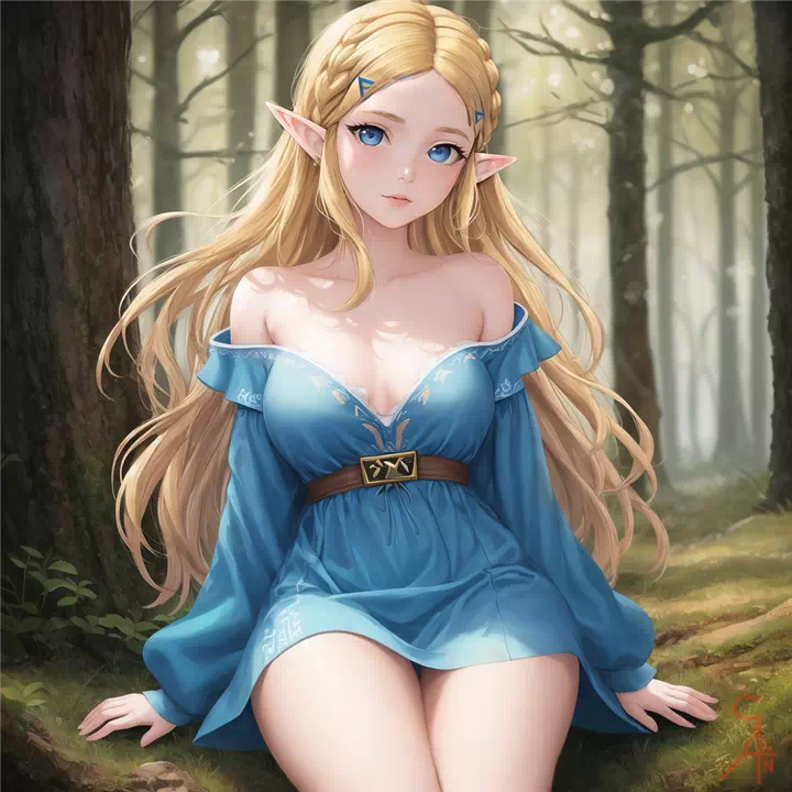 Zelda undress