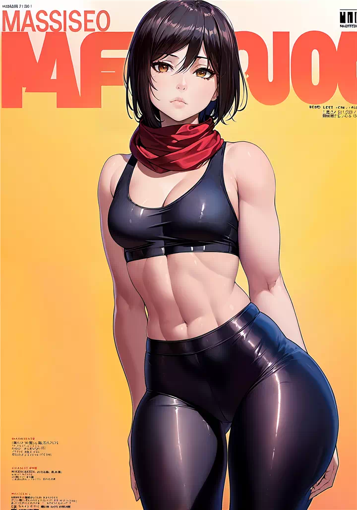 Mikasa Ackerman Magazine Covers