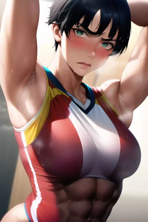 汗だく爆乳バレー部 !!{Sweaty Tits !!}