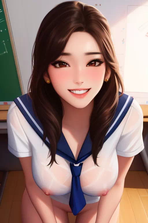 Ai-Generated School Life學園艷情