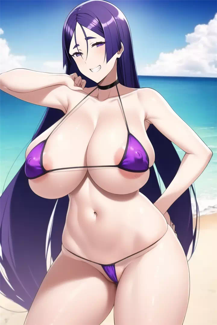 Possessed Raikou at the beach