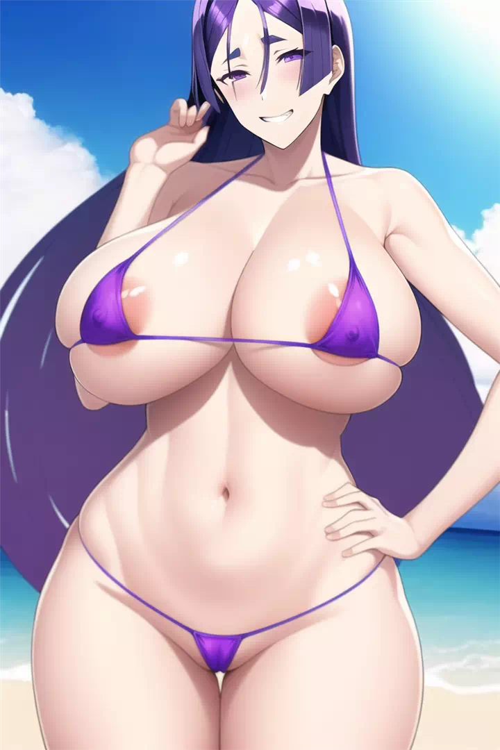 Possessed Raikou at the beach