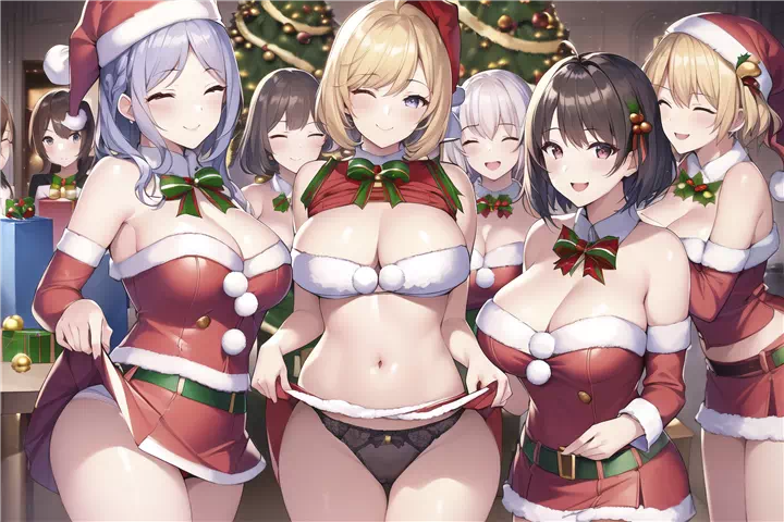 【#54】お嬢様学園の女子寮　聖夜のクリスマスパーティ