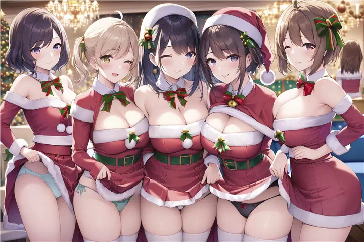 【#54】お嬢様学園の女子寮　聖夜のクリスマスパーティ