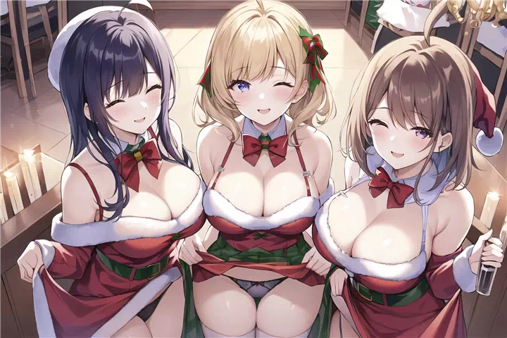 【#54】お嬢様学園の女子寮　聖夜のクリスマスパーティ