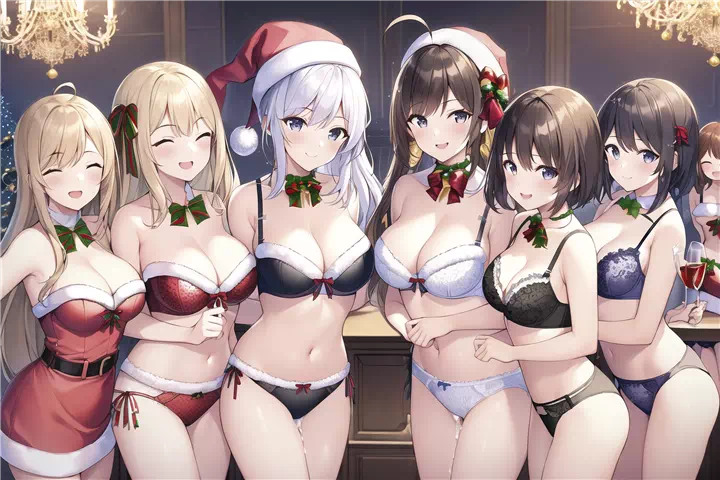 【#54】お嬢様学園の女子寮　聖夜のクリスマスパーティ