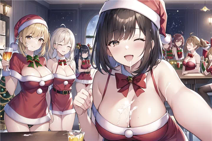 【#54】お嬢様学園の女子寮　聖夜のクリスマスパーティ