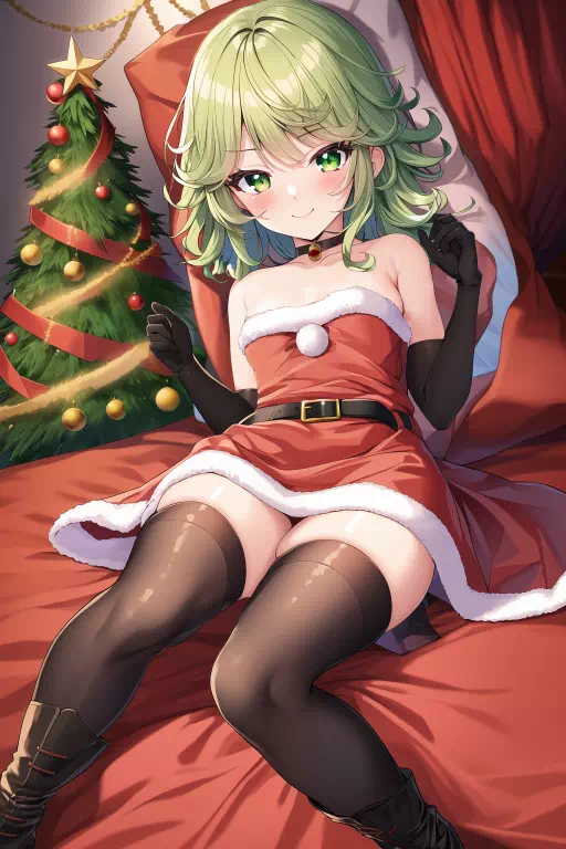 (Late) christmas with tatsumaki