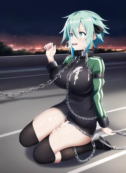 Hypnotised Sinon outside