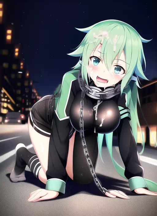 Hypnotised Sinon outside