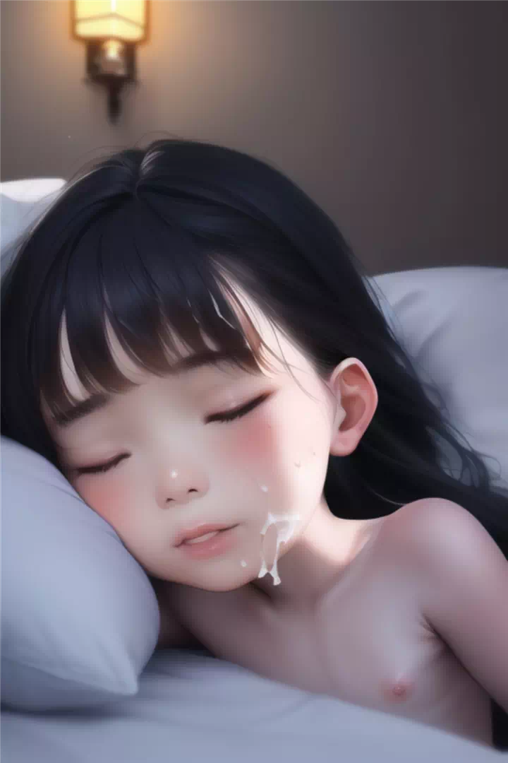 眠る少女と遊びたい 顔射編