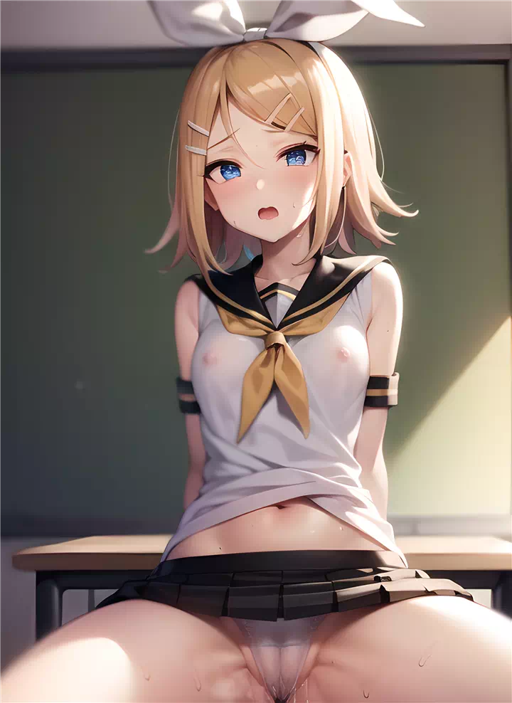 Kagamine rin ecchi, test Ai