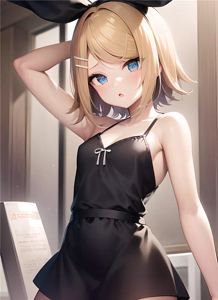 Kagamine rin ecchi, test Ai