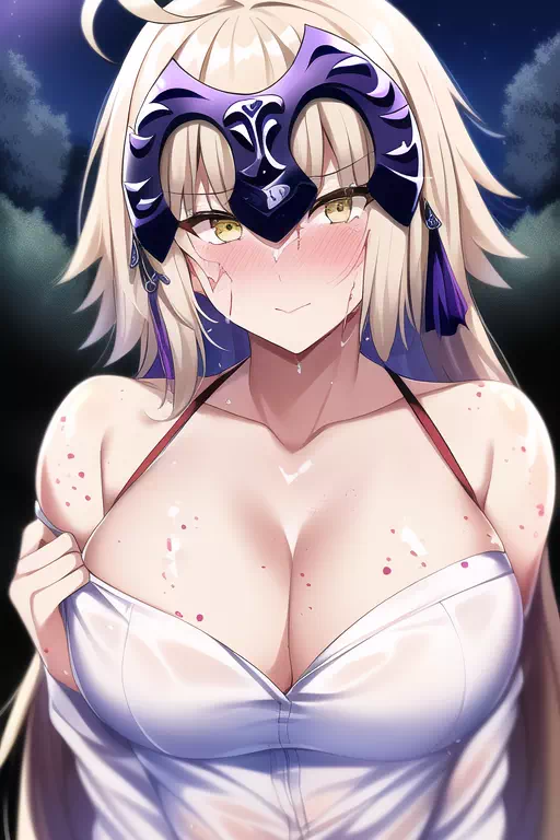 濡れた身体のJeanne d’arc alter (fate)?