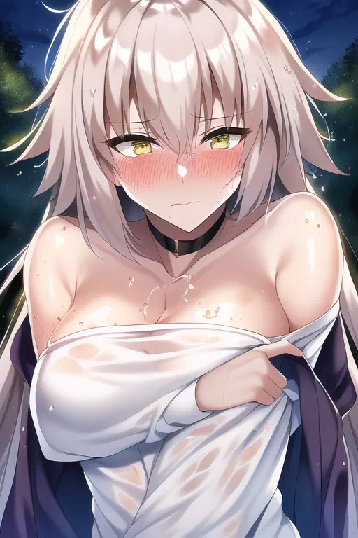 濡れた身体のJeanne d’arc alter (fate)?