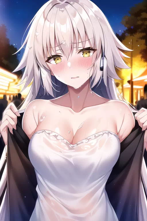 濡れた身体のJeanne d’arc alter (fate)?