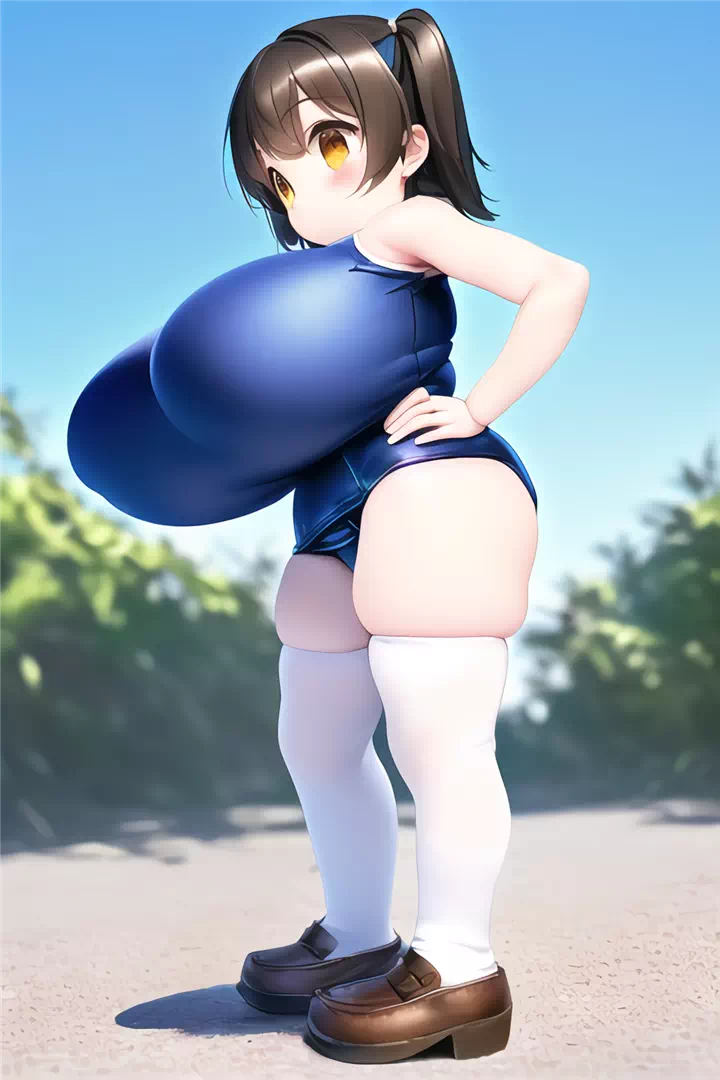 何処かで見たようなキャラのスク水爆乳詰め合わせ_12