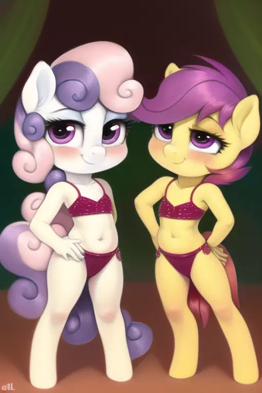 Scootaloo & Sweetie Belle