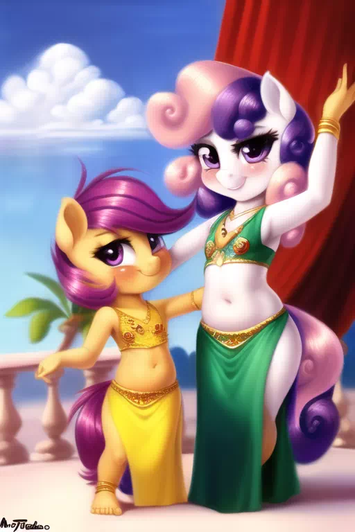 Scootaloo & Sweetie Belle