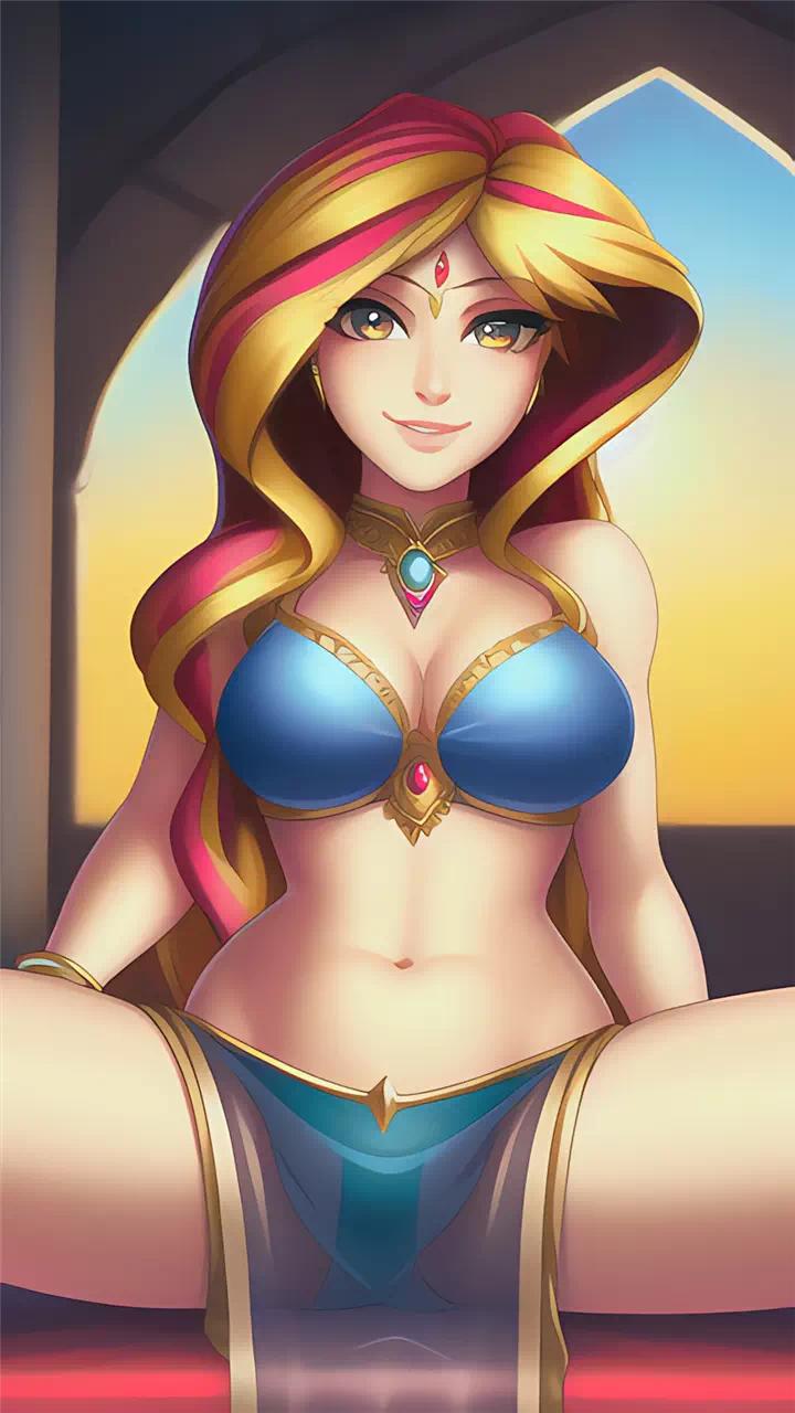 Belly Dancer Sunset Shimmer 18+