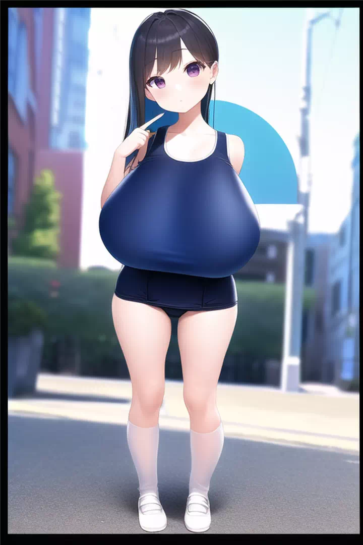 適当にスク水ロリ爆乳2