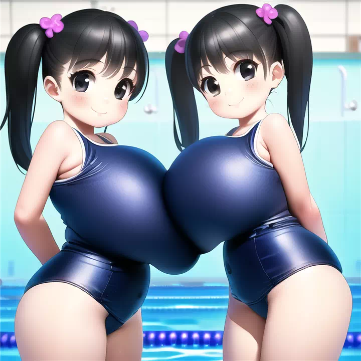 スク水爆乳乳合わせ_2