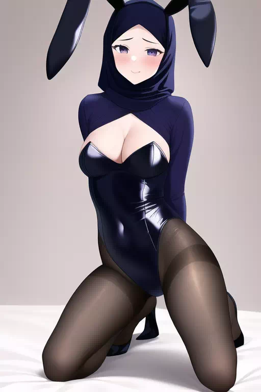 Bunny girl hijab