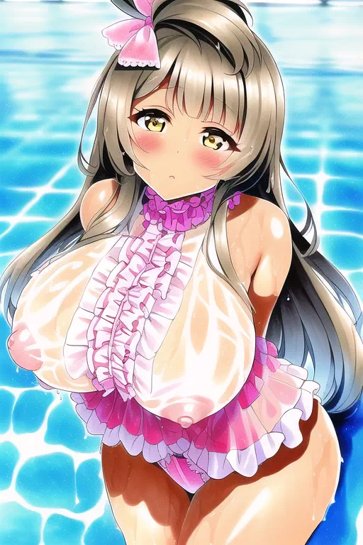 爆乳褐色ネグリジェことりちゃん