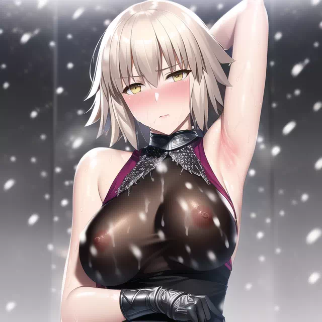 ワキを見せろ、と命令されるjeanne d’arc alter?