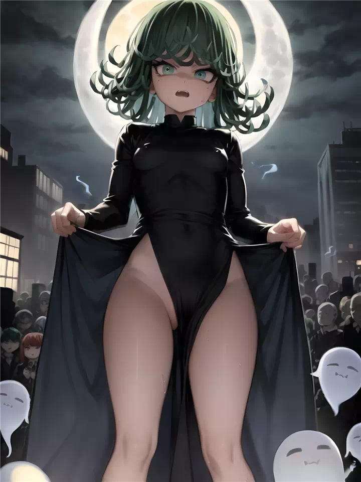 8)tatsumaki posing #1