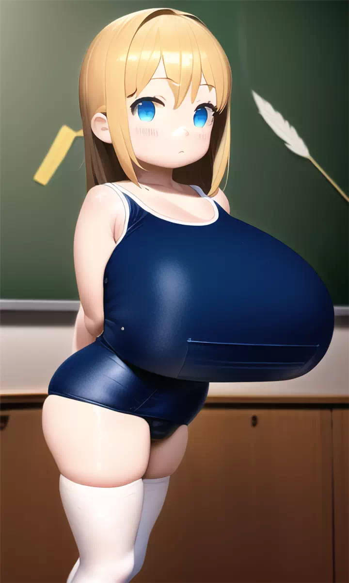 スク水ロリ爆乳_30