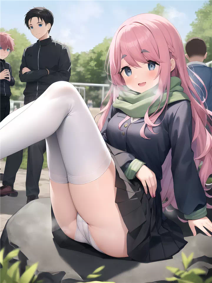 8)nadeshiko sitting #1