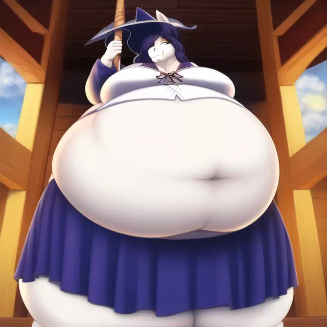 novelAI fat horse girl