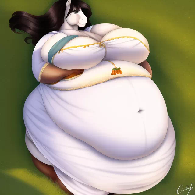 novelAI fat horse girl