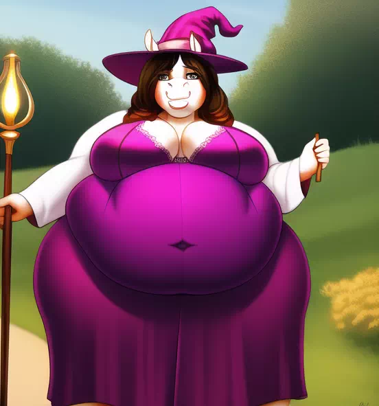 novelAI fat horse girl