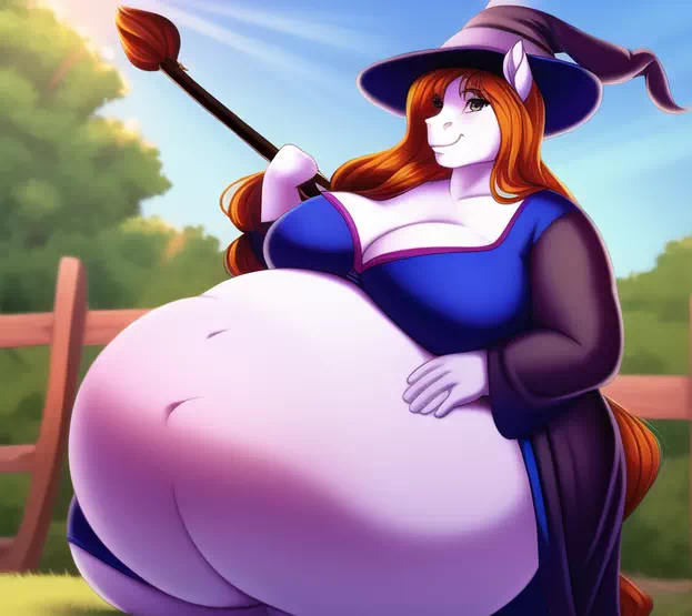 novelAI fat horse girl