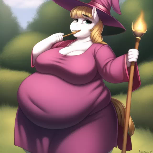 novelAI fat horse girl